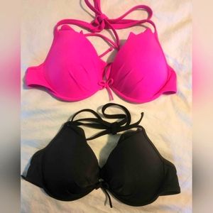 Victoria's Secret Bikini Tops (Lot of 2) 32DD